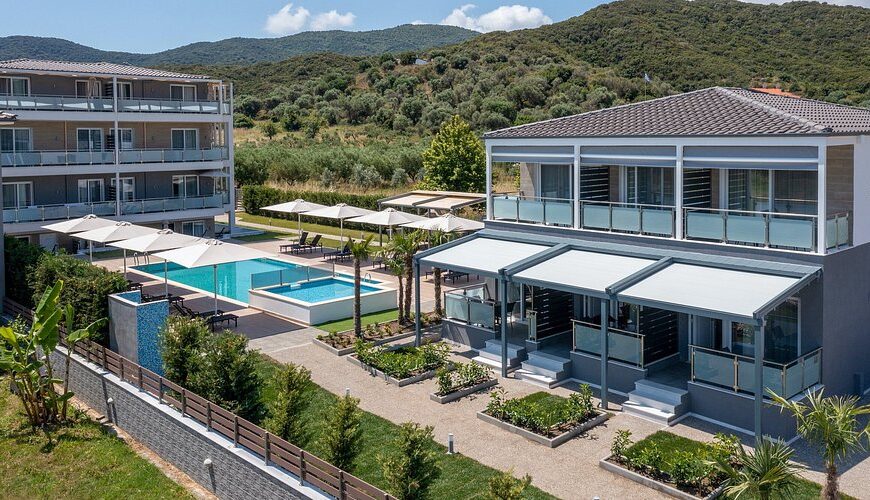 Luxury Suites in Sarti Indulge in Elegance by the Aegean Sea